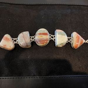 Beautiful Rustic silver bracelet